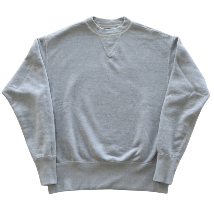 JELADO ジェラード AB13213 Blutal Fleece ブルータルフリース スウェット 両V杢グレースウェット REBUILT リベルト