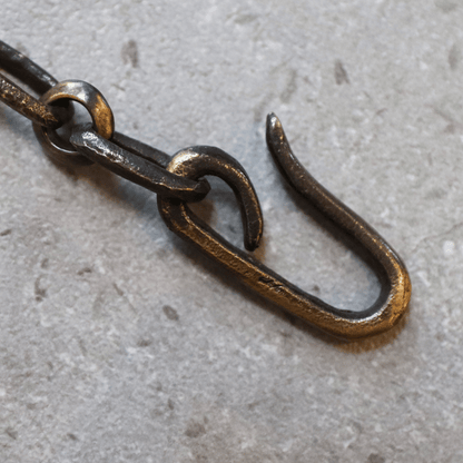 Ikenohata Ginkawa-ten Haru H-1010B Sand Cast Brass Combination Wallet Chain Sand Cast Brass Wallet Chain Sand Cast (Sand Mold) Cast Product Haru Wallet Series Made in Japan