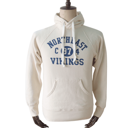 DELUXEWARE デラックスウエア LPL-07 NORTH EAST 14ozミディアムニットパーカ 旧式吊編機 S204/LPLシリーズ