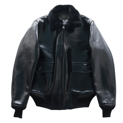 BUZZ RICKSON'S バズリクソンズ BR80655 WILLIAM GIBSON COLLECTION Type BLACK AN-J-3A HORSEHIDE MODELウィリアムギブソンコレクション ブラックAN-J-3A ホースハイドモデル