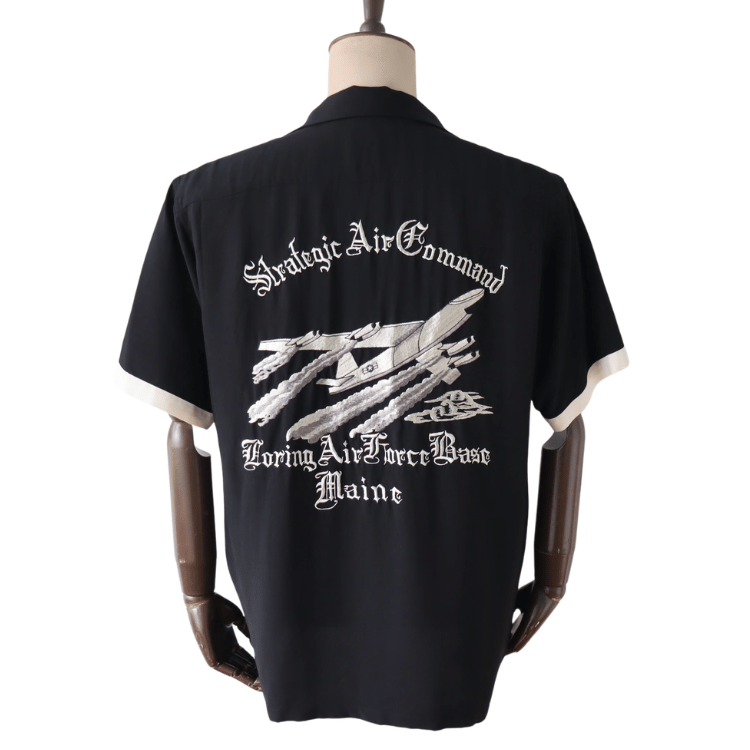 BUZZ RICKSON'S バズリクソンズ BR39735 BOWLING SHIRT “STRATEGIC AIR