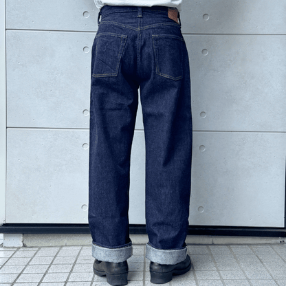 SUGAR CANE シュガーケーン SC42025 13oz. DENIM WAIST OVERALLS 2025 MODEL (WIDE LEG) 13オンス デニム ウエストオーバーオールズ 2025年モデル Gパン デニムパンツ ワイド