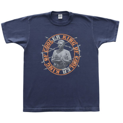 TOYS McCOY TMC2605 STEVE McQUEEN TEE "KING OF COOL-ER KING" Short Sleeve T-shirt Print T