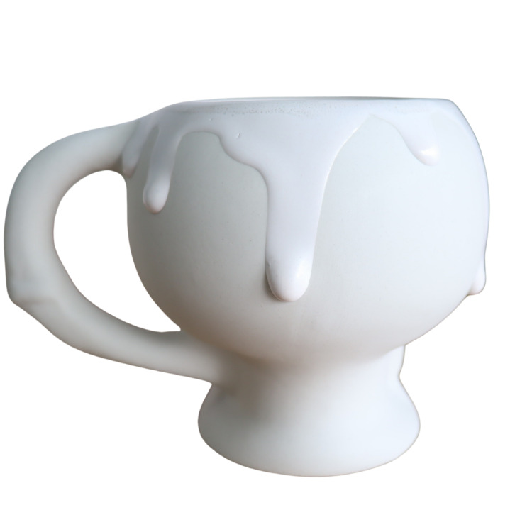 ATTRACTIONS アトラクションズ x 波佐見焼 A20033W Skull Mug White