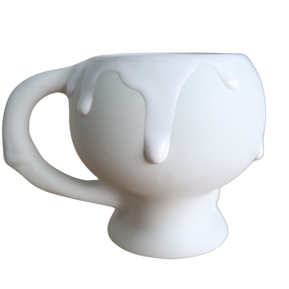 ATTRACTIONS x Hasami Ware A20033W Skull Mug White Mug Skull Skull Mug Hasami Ware Limited Edition Pottery Ceramic Stone Interior Stylish
