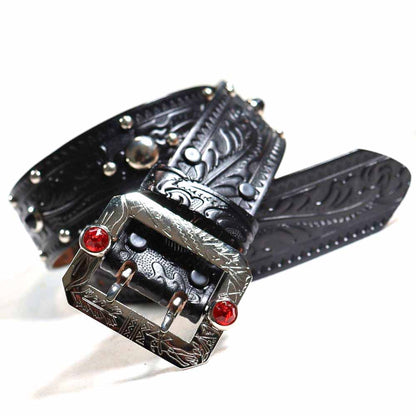 ATTRACTIONS アトラクションズ × ACE WESTERN BELTS Special Collaboration Belts  エースウエスタンベルト スペシャルコラボレーションベルト A20032 スタッズベルト