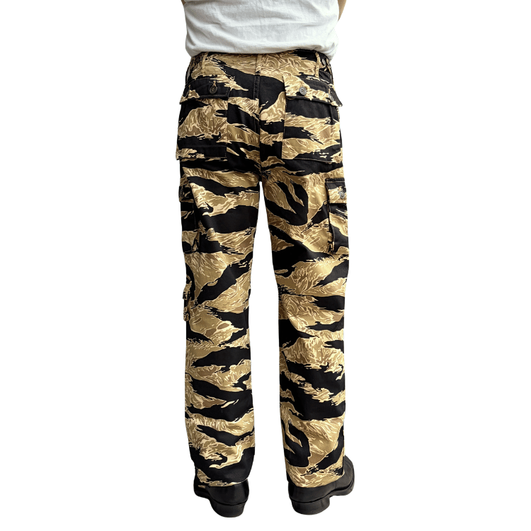 BUZZ RICKSON'S バズリクソンズ BR42502 GOLD TIGER STRIPE TROUSERS BUZZ RICKSON'S バズリクソンズ BR42502 GOLD TIGER STRIPE TROUSERS