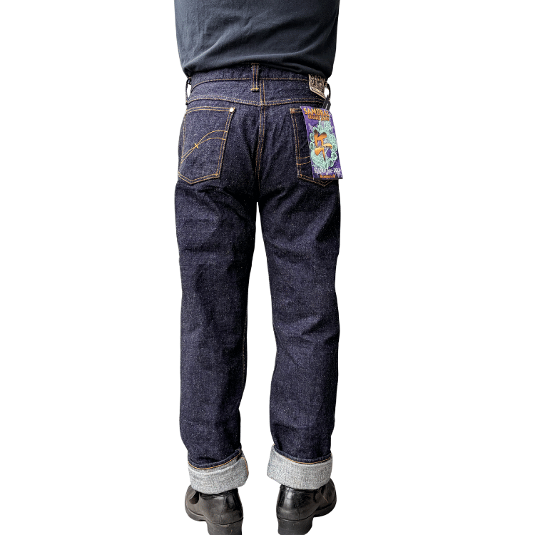 SAMURAI JEANS S210XJ17oz-26U Special Limited Edition Jeans - Zodiac Series: Year of the Horse Model - Based on Hagaiten S210XJ with Zero+ 17oz Denim - Special Model - Slim Straight