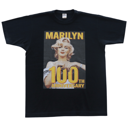 TOYS McCOY TMC2619 MARILYN MONROE TEE "100TH ANNIVERSARY" Marilyn Monroe T-Shirt Short Sleeve Printed T-Shirt Special Color Photo T-Shirt