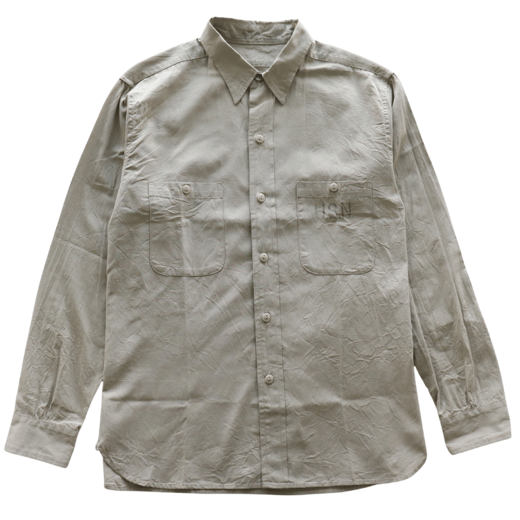 BUZZ RICKSON'S バズリクソンズ BR29659 UTILITY SHIRTS N-3 “CONTRACT NTsx-83000” ユーティリティーシャツ 長袖シャツ ミリタリー U.S.NAVY