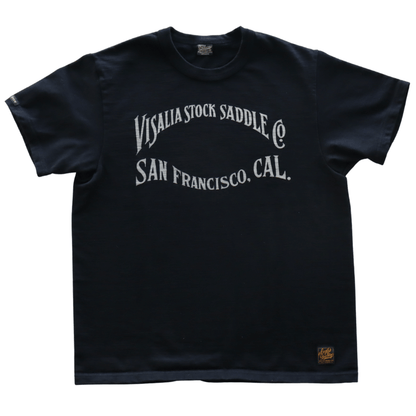 DELUXEWARE デラックスウエア DXTS-2601 SADDLE サドル プリントTシャツ 半袖Tシャツ 最高強度Tシャツ 最高品質 DXTシリーズ ヘビーウエイト 純国産品