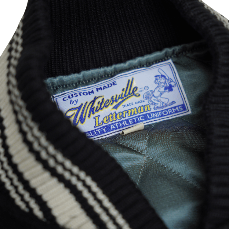 WHITESVILLE ホワイツビル WV15967 30oz. WOOL MELTON AWARD JACKET “NAVAL AIR CVA-34” 30オンス ウールメルトン アワードジャケット スタジャン アメカジ