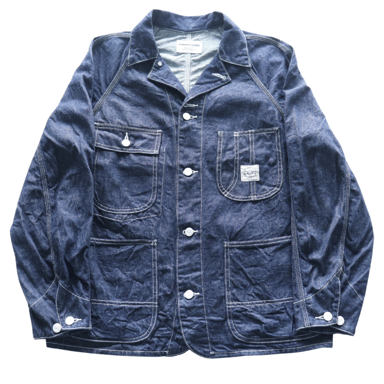 SAMURAI JEANS サムライジーンズ SJCA-SC01 サムライコットンデニムカバーオール 10oz