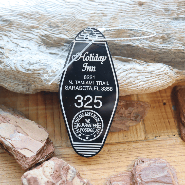 BUTLER VERNER SAILS バトラーバーナーセイルズ AW-1298-2 ACRYLIC HOTEL KEY HOLDER アクリルホテルキーホルダー