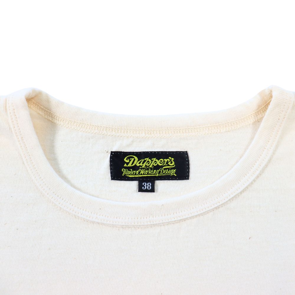 DAPPER'S ダッパーズ 1701 1.3mm Binder C Neck Tee Standard Sewing Model ダッパーズ バインダー Cネック Tシャツ