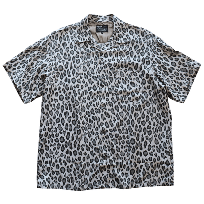 JELADO ジェラード BL21115 S/S Open Collar Shirt Hollywood ハリウッド 半袖シャツ メンズ レオパード レーヨン
