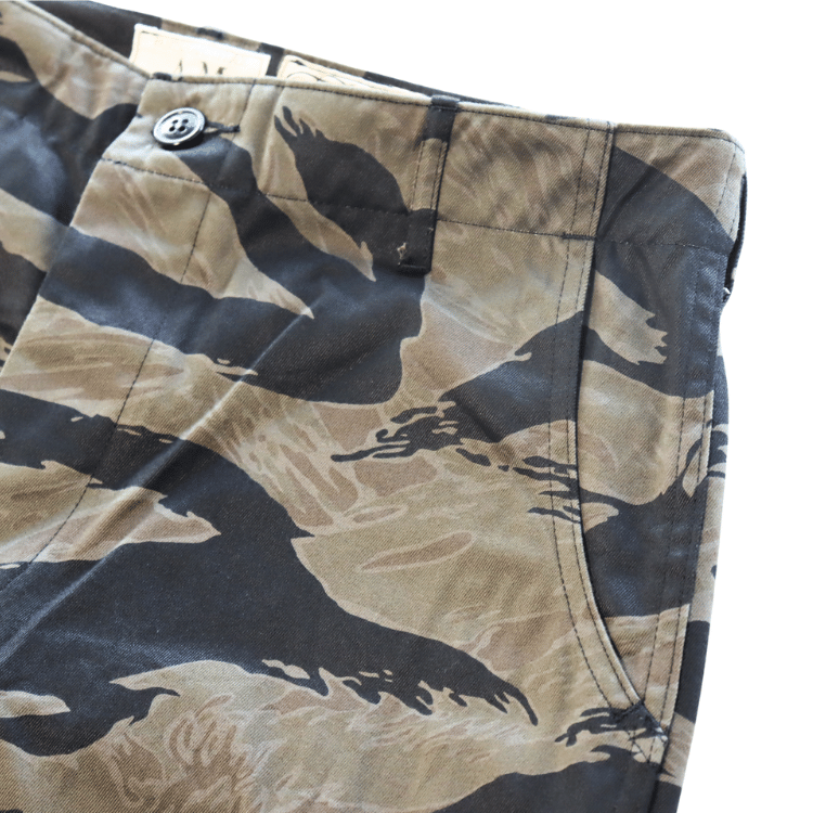 BUZZ RICKSON'S バズリクソンズ BR42594 WILLIAM GIBSON COLLECTION BLACK TIGER PATTERN TROUSERS OVER DYE ウィリアムギブソンコレクション ブラックタイガーパターン トラウザーズ