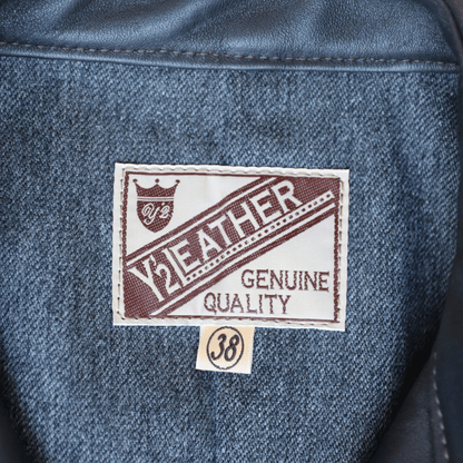 Y'2 LEATHER ワイツーレザー FC-77 FADED HORSE CAR COAT フェイディッドホースカーコート レザージャケット 馬革