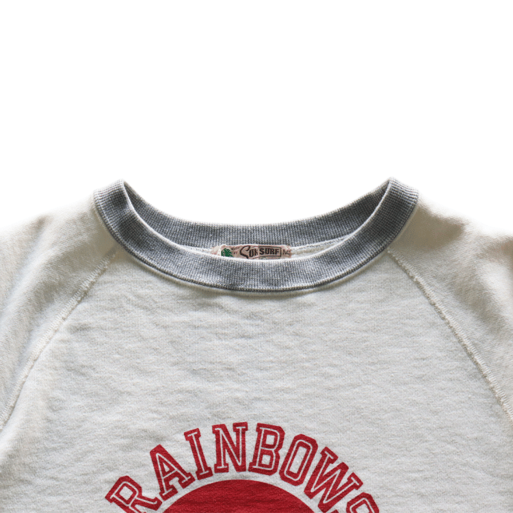 SUN SURF サンサーフ SS69597 "RAINBOWS" CREW NECK POCKET SWEAT クルーネックポケットスウェット