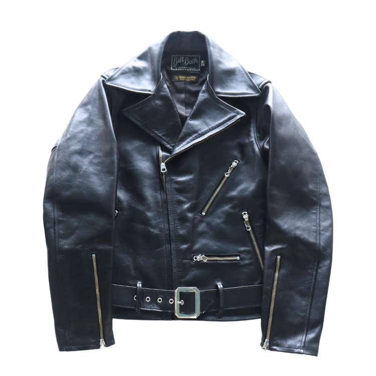 Bilt Buck ビルトバック by ATTRACTIONS  Lot.574 Horsehide Johnson Riders Jacket  ホースハイド ジョンソン ライダース ジャケット ダブルライダースジャケット