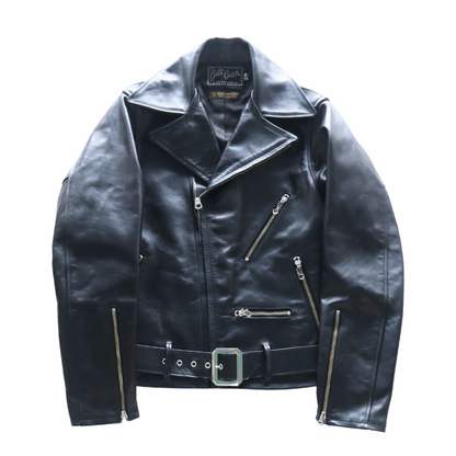 Bilt Buck ビルトバック by ATTRACTIONS  Lot.574 Horsehide Johnson Riders Jacket  ホースハイド ジョンソン ライダース ジャケット ダブルライダースジャケット