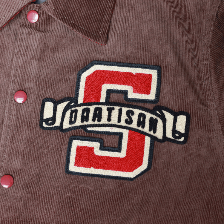 STUDIO D'ARTISAN ステュディオダルチザン 4661 コーデュロイスタジアムジャケット スタジャン アメカジ コーデュロイ