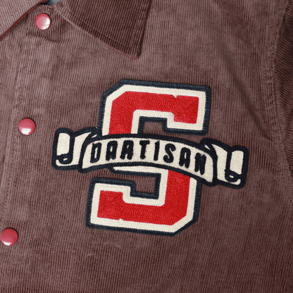 STUDIO D'ARTISAN ステュディオダルチザン 4661 コーデュロイスタジアムジャケット スタジャン アメカジ コーデュロイ