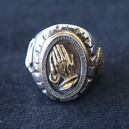 DALEE'S&CO ダリーズ by DELUXEWARE バイ デラックスウエア PH.RING PRAYING HANDS RING プレイングハンズリング シルバーリング 925 メンズ 日本製