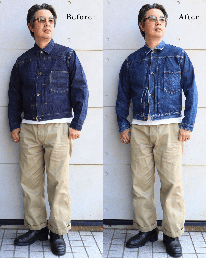 BUZZ RICKSON'S バズリクソンズ BR16041 WORLD WAR II DENIM BLOUSE 1st type ファーストモデル