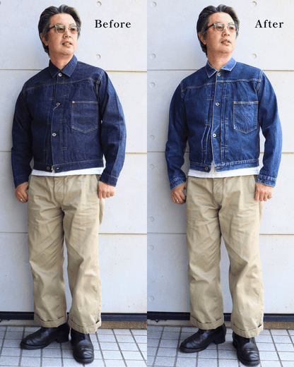 BUZZ RICKSON'S バズリクソンズ BR16041 WORLD WAR II DENIM BLOUSE 1st type ファーストモデル