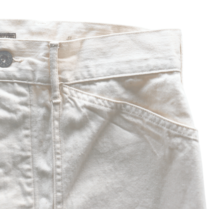 BUZZ RICKSON'S BR42635 TROUSERS, WORKING, WHITE TWILL Army Trousers, Denim Trousers, Work Pants, Military