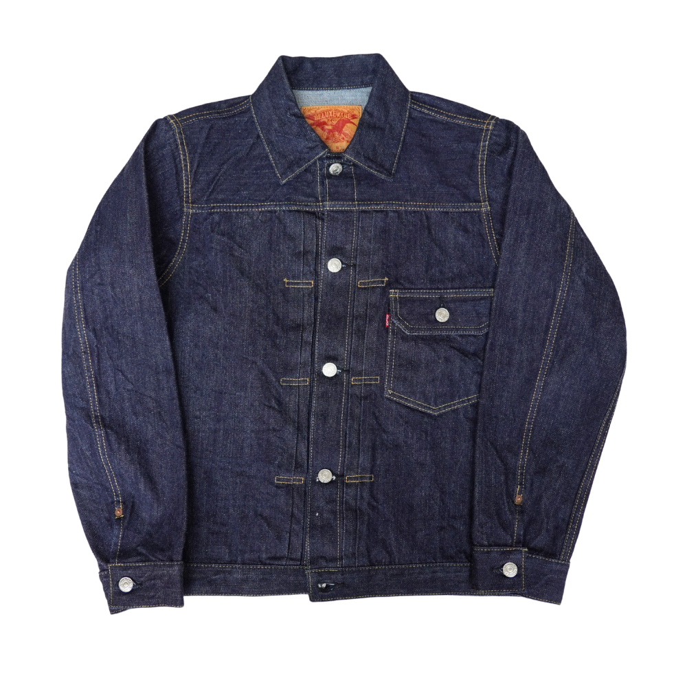 DELUXEWARE デラックスウエア DX4015  FIRST MODEL JACKET 人気定番 15oz 1stモデル Gジャン