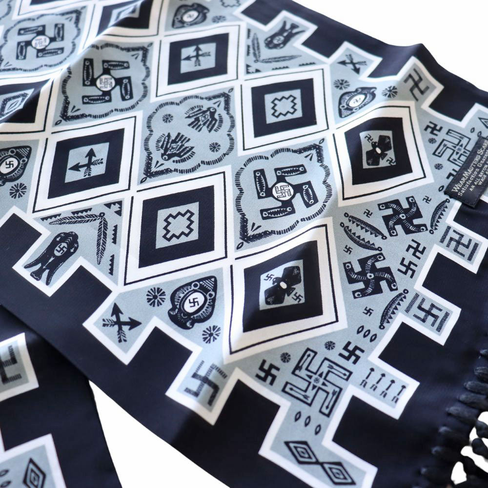 WEARMASTERS ウエアマスターズ by ATTRACTIONS  Swastika Scarf スワスティカ スカーフ WS017