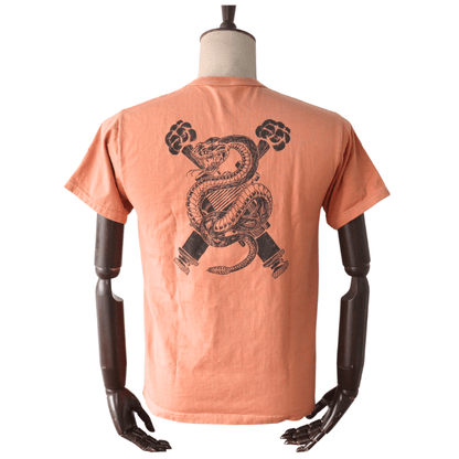 DELUXEWARE SDTS-2601 "I LOVE SPEED" Printed Short Sleeve T-Shirt, SDTS Series Soft Knit, Made in Japan