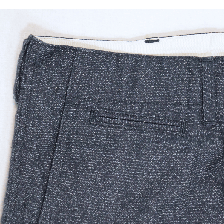 CUSHMAN 22686 BLACK CHAMBRAY 41 TROUSERS - Black Chambray 41 CUSHMAN 22686 BLACK CHAMBRAY 41 TROUSERS - Black Chambray 41