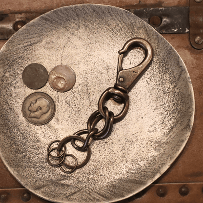 ART BROWN アートブラウン FGF00103AB Brass key holder ブラスキーホルダー 真鍮 ナスカン キーリング