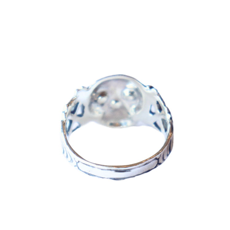 BILT BUCK ビルトバック BS0001 Skull ＆ Crossbones Ring スカル&クロスボーンリング  925