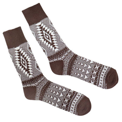 JELADO ジェラード AB94622 SALEM SOX ブーツソックス ロングソックス ネイティブ柄