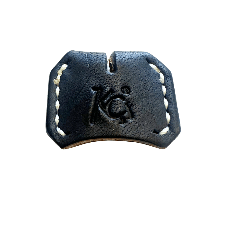 KC's KKC001 Key Cover Barn Star Americana Key Cover Horsehide Steerhide Star Charm