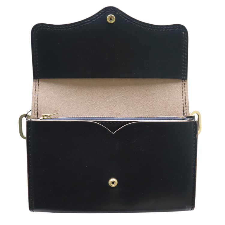 ART BROWN VGC00002NJ Chromexcel Wallet Bag - Men's Chromexcel Leather Wallet with Large Storage Capacity