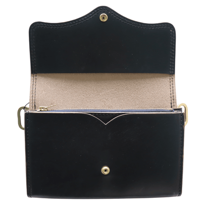 ART BROWN VGC00002NJ Chromexcel Wallet Bag - Men's Chromexcel Leather Wallet with Large Storage Capacity