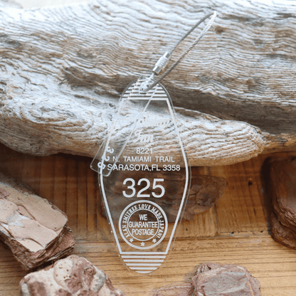 BUTLER VERNER SAILS バトラーバーナーセイルズ AW-1298-2 ACRYLIC HOTEL KEY HOLDER アクリルホテルキーホルダー