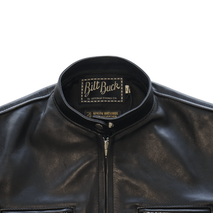 Bilt Buck ビルトバック by ATTRACTIONS  Lot.575 Horsehide TT Riders Jacket ホースハイドシングルライダース