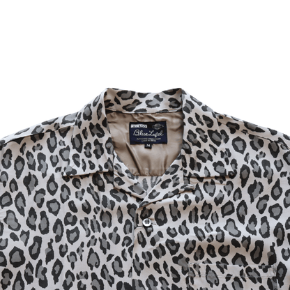 JELADO ジェラード BL21115 S/S Open Collar Shirt Hollywood ハリウッド 半袖シャツ メンズ レオパード レーヨン