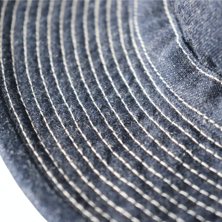 BUZZ RICKSON'S BR01476 HAT, WORKING, DENIM Military Cap Work Cap Denim Hat