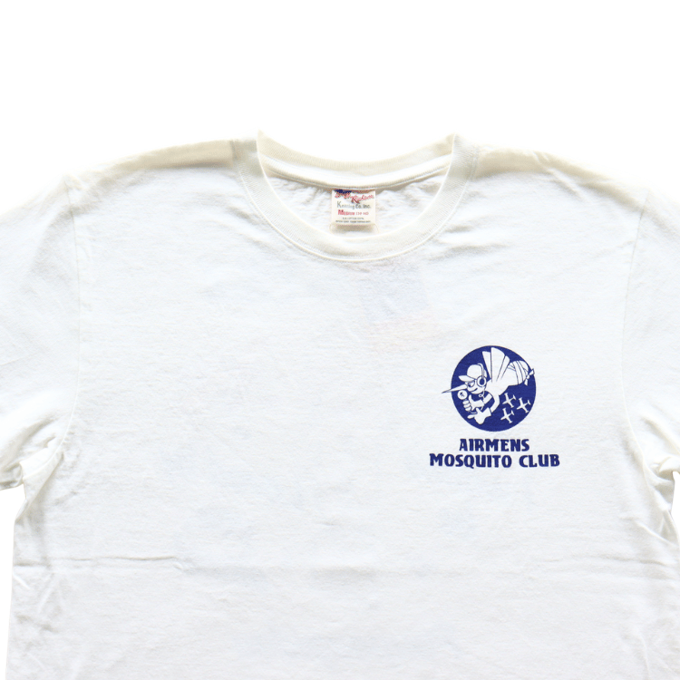 BUZZ RICKSON'S BR79758 S/S POST EXCHANGE T-SHIRT MOSQUITO CLUB Short Sleeve T-Shirt Military Marilyn Monroe