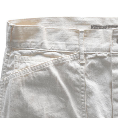 BUZZ RICKSON'S BR42635 TROUSERS, WORKING, WHITE TWILL Army Trousers, Denim Trousers, Work Pants, Military