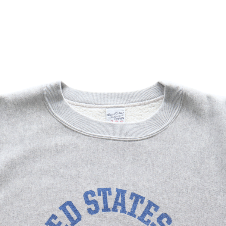 BUZZ RICKSON'S バズリクソンズ BR69645 HORIZONTAL KNITTING SWEAT SHIRT “CVA-67 J.F. KENNEDY” ホリゾンタル・ニッティング スウェットシャツ