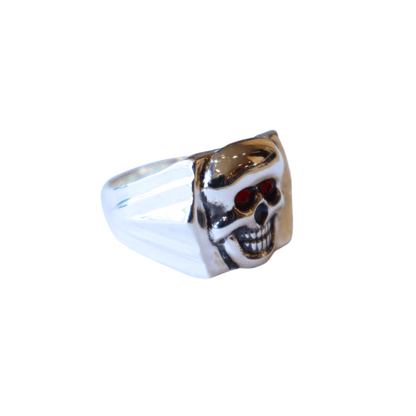 BILT BUCK ビルトバック BS0004 Skull Signet Ring シグネットスカルリング 925