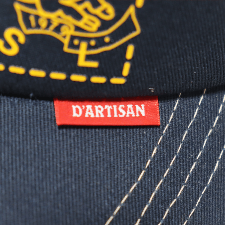 STUDIO D'ARTISAN ステュディオダルチザン 7582 mesh cap メッシュキャップ メンズ レディース ユニセックス 帽子 ワッペン スナップバック アジャスターアメカジスタイル